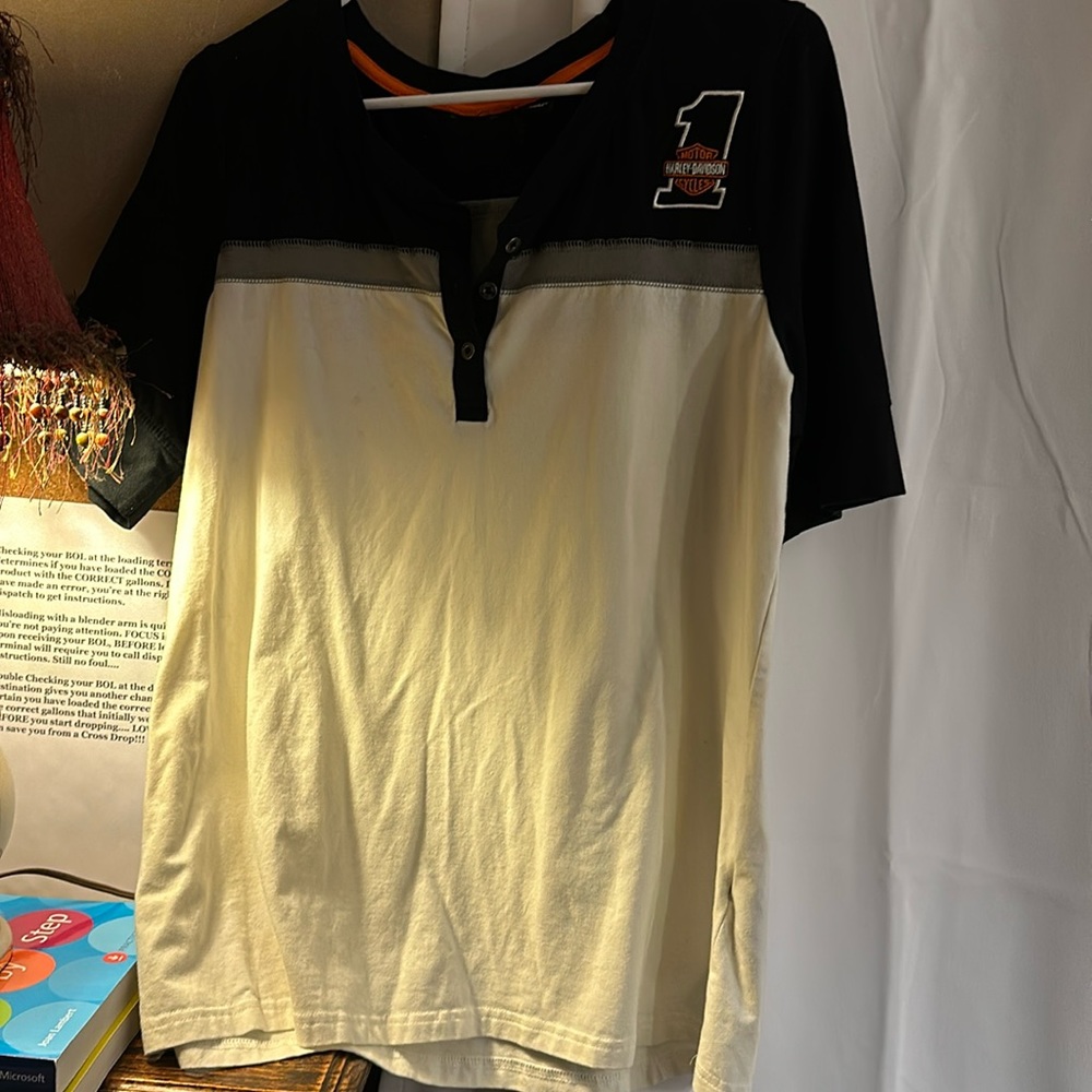 Harley Davidson button up shirt